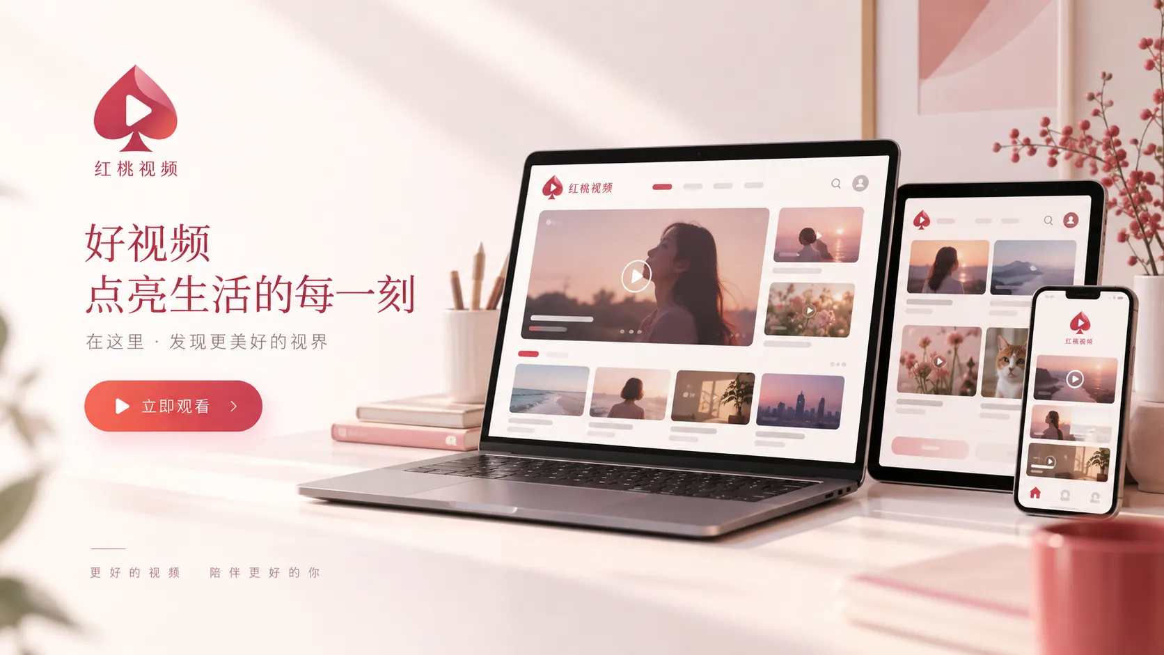 红桃视频内容浏览主视觉